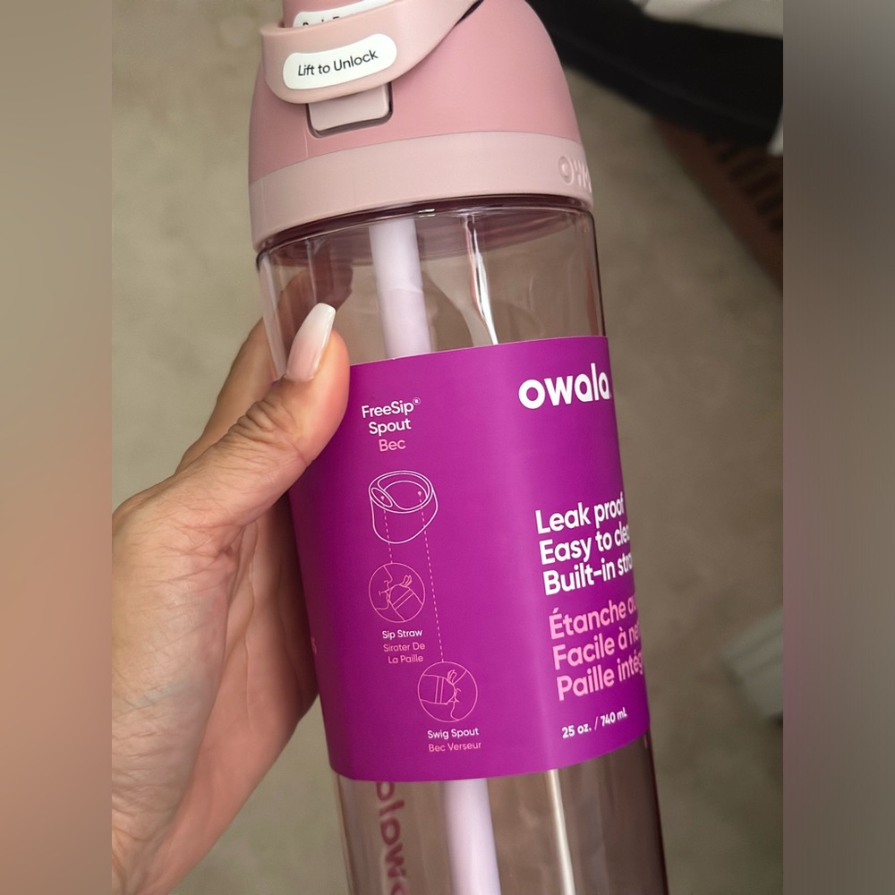 Owala plastic Tritan in Rose New